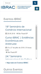 Mobile Screenshot of ibrac.org.br